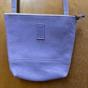Lavender Portland Leather Festival Bag